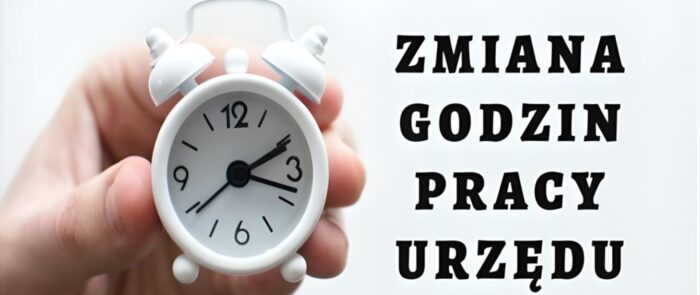 Miniaturka wpisu Zmiana godzin pracy Urzędu Gminy Adamów