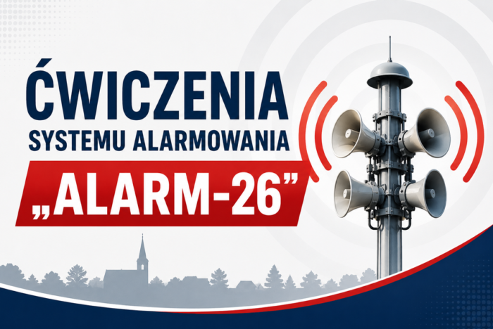 Miniaturka wpisu Ćwiczenia systemu alarmowania „ALARM-26”